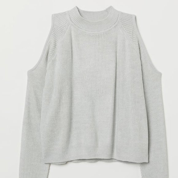 Open-shoulder Sweater - Picture 2 of 6